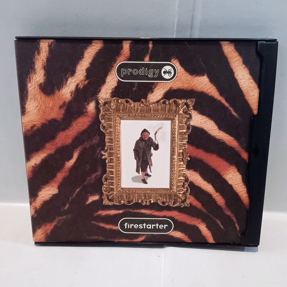 The Prodigy Firestarter CD Maxi Single ( 1996)-Digipak-Big Beat-Rave-Electronica